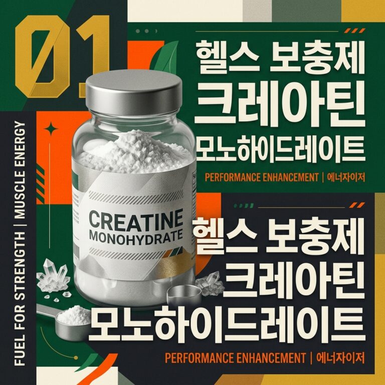 ai thumbnail poster 헬스 보충제 크레아틴 모노하이드레이트 1786973480